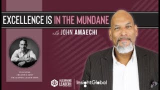 John Amaechi  Excellence Is In The Mundane  The Learning Leader Show With Ryan Hawk [upl. by Noella6]