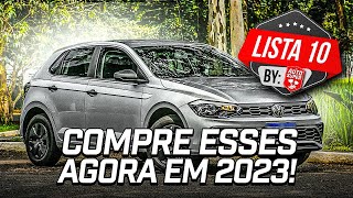 10 MELHORES CARROS PARA COMPRAR EM 2023 [upl. by Neyugn]