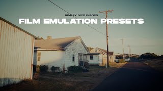 Film Emulation Presets and Profiles for Lightroom [upl. by Batha]