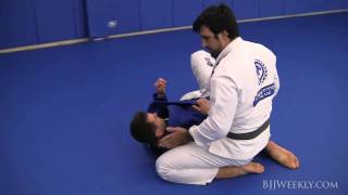 BJJ Weekly 042  Rolles Gracie  Standing Guard Pass [upl. by Ennadroj]