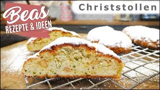 Mandel Pistazien Christstollen  Weihnachtsrezepte [upl. by Nireves231]