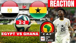 Egypt vs Ghana 22 Live Stream Africa Cup Nations AFCON Football Match Score Highlights Black Stars [upl. by Dranoel727]