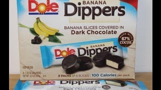 NEW Dole Banana Dippers Review [upl. by Ettenot]