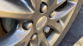 How to remove McGard lug nut 2014 dodge Durango rt EASY [upl. by Deedahs]