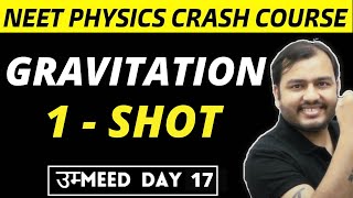 GRAVITATION in ONE SHOT  ALL Concepts  Formulae Shortcuts  PYQs NEET Physics Crash Course [upl. by Duaner63]