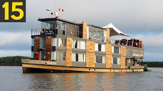 15 IMPRESSIVE River Boats [upl. by Mercie716]