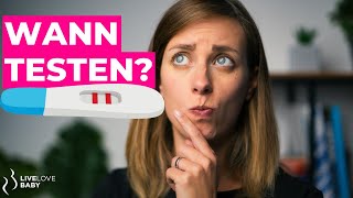 Schwangerschaftstest ab wann I Wann zum Frauenarzt I Macht Frühtesten Sinn [upl. by Inanaup43]