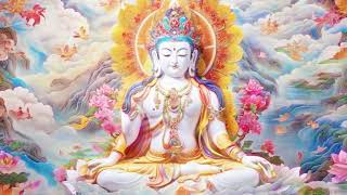 The White Manjushri Mantra  Increase Wisdom Invoke Blessings [upl. by Benni]