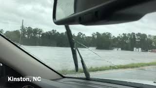 Hurricane Florence flooding in Kinston North Carolina [upl. by Jermain]