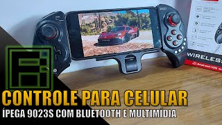 Ípega 9023S  Controle com bluetooth para transformar celular em um Nintendo Switch [upl. by Attemaj]