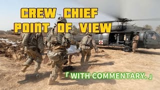 Helmet cam footage from a MEDEVAC Crew Chief in Afghanistan [upl. by Eramal]