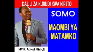 SOMO MAOMBI YA MATAMKO NO 3 [upl. by Rebmeced]