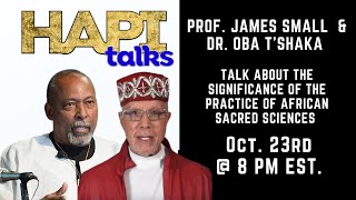 Prof James Small amp Dr Oba T’Shaka talk about the significance of African Sacred Sciences [upl. by D'Arcy]