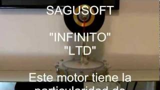 COMO HACER UN MOTOR STIRLING  LTD  SAGUSOFT  INFINIT8  Con agua caliente  ARGENTINA [upl. by Irallih]