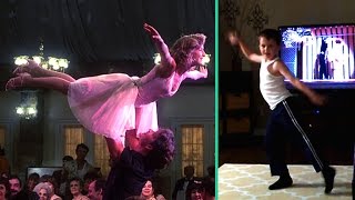 This 8YearOld Boy Doing the Dirty Dancing Routine Will Knock Your Socks Off [upl. by Bail]