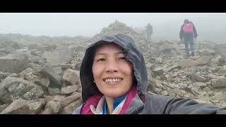 Nothing to see at the top of Scafell Pike walktrek adventure [upl. by Di]