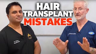 Top 3 Mistakes In Hair Transplant Surgery [upl. by Lynch294]