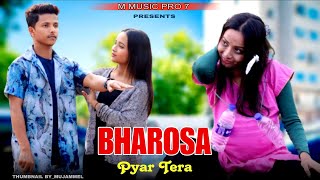 Bharosa Pyar Tera  Sahir Ali Bagga  Bawafa Sad Love Story  Anda Or Pagli Sad Love Story [upl. by Subir]