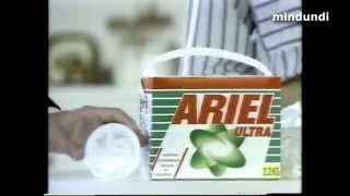 1992  Detergente Ariel Ultra no hay quien le gane en blancura  Publicidad España Anuncio Spain [upl. by Ardnasxela514]