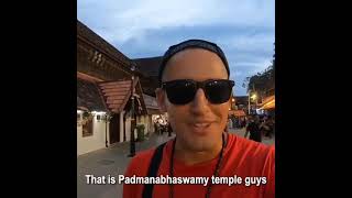 Padmanabhaswamy temple Trivandrum  whatsapp status [upl. by Yenolem135]