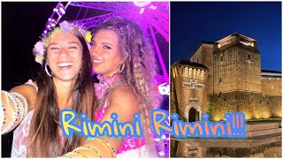 Rimini  Ballermann Mallorcas in Italien TravelVlog  Notte Rosa Clubs Nightlife Beach Party [upl. by Ahsile292]