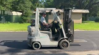 2017 Unicarrier Nissan LPG Forklift [upl. by Belva]