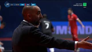 KAIRAT 6x2 BENFICA  FULL GAME UEFA FUTSAL CHAMPIONS LEAGUE 2021  QUARTER FINAL [upl. by Alban]