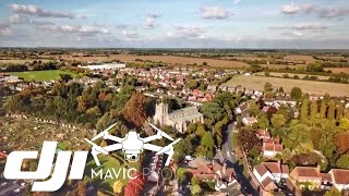 Aerial Footage Over Coggeshall Essex 2017 [upl. by Auqenehs]