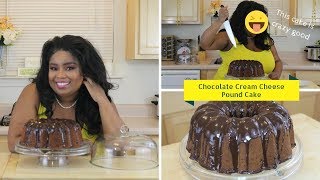 Chocolate Cream Cheese Pound Cake [upl. by Einaj]