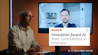 KUKA Innovation Award 2022  Team CortEXplore interviewed by Joe Mullings [upl. by Cynthie]