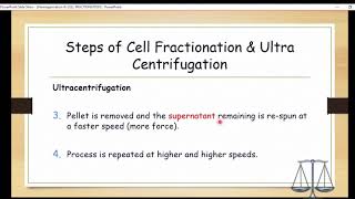 Biochemistry Lesson 01 What is Homogenization Cell Fractionation and Centrifugation [upl. by Crane]