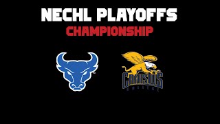 NECHL CHAMPIONSHIP Canisius vs Buffalo [upl. by Ettenauq12]