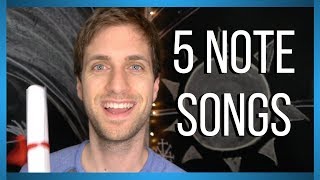 Easy Piano Songs 🎵 5 Note Beginner Piano Songs [upl. by Dorin194]