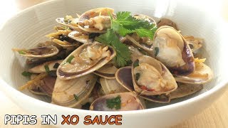 Pipis In XO Sauce  Authentic Chinese Seafood Restaurant Recipe [upl. by Laenahtan846]