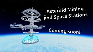 Roblox Space Industry Simulator  Sneak Peak  Asteroid Mining and Space Stations COMING SOON [upl. by Kile996]