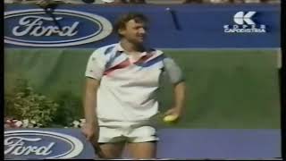 Australian Open 1989 QF Mecir vs Ivanisevic [upl. by Eelidnarb750]