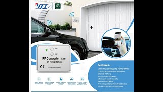 129 Demo Thiết bị RF CONVERTER SAFE MATE V30 Điều khiển cửa cuốn trên điện thoại mọi lúc mọi nơi [upl. by Georgeta162]