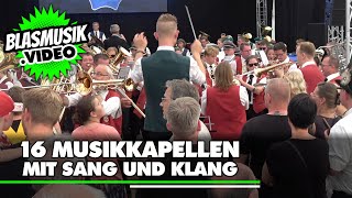 🟢 Mit Sang und Klang 🎼  16 Musikkapellen  Blasmusik  Jägerfest Neheim [upl. by Yadrahc877]