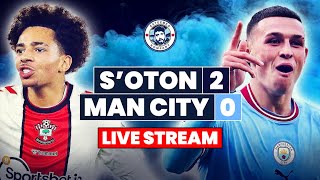 Southampton 20 Man City LIVE WATCHALONG  Carabao Cup Stream [upl. by Yoj]