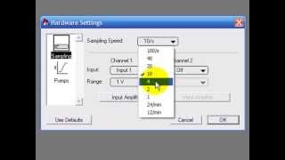 Settings in PowerChrom Chromatography Software [upl. by Arnaud919]