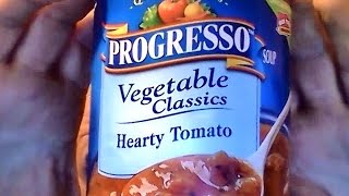 Progresso hearty tomato soup [upl. by Sandberg]