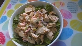 Whats for Dinner Waldorf Chicken Salad Noreens Kitchen [upl. by Nnylecoj549]