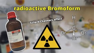 Szilard Chalmers effect with Bromoform  nuclear chemistry [upl. by Acirtap417]