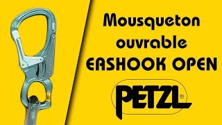 Mousqueton ouvrable EASHOOK OPEN PETZL [upl. by Akir]