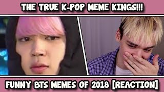 BTS FUNNY MEMES 2018 REACTION L M A O [upl. by Marolda]