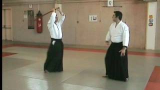 Bokken  Shomen Uchi  Irimi Nage [upl. by Hopkins]