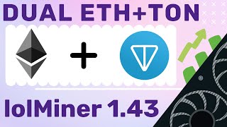 Dual mining ETH TON для LHR видеокарт на lolMiner 143 Новый ПРОФИТ [upl. by Attiuqehs]