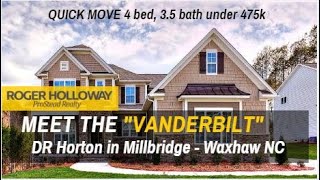 Why You Must Experience This Waxhaw NC VANDERBILT Plan in Millbridge [upl. by Maltzman]