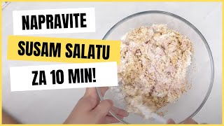 SUSAM SALATA  OVU SALATU CETE PROSTO OBOZAVATI DA PRAVITE [upl. by Sew]