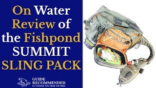 Fishpond Thunderhead Submersible Sling Pack Review  AvidMax [upl. by Mcfarland]